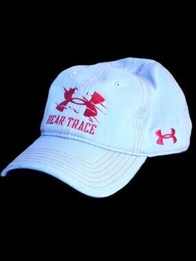 Under Armour Bear Trace Baseball Hat Gray/Red